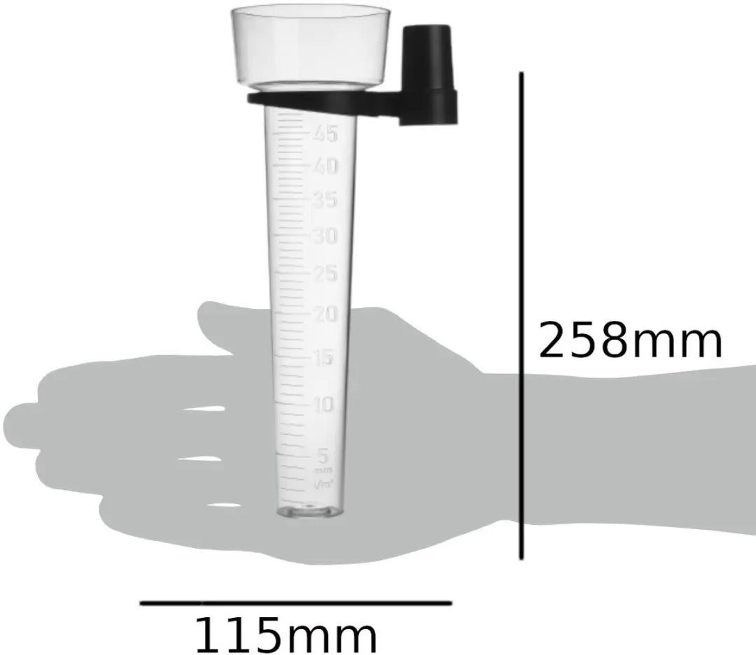 TFA Dostmann Regenmeter - Analoog 25cm - Kunststof