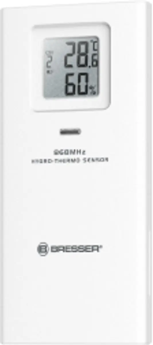 Bresser Weerstation Sensor - Temperatuur & Luchtvochtigheid 150m - Wit