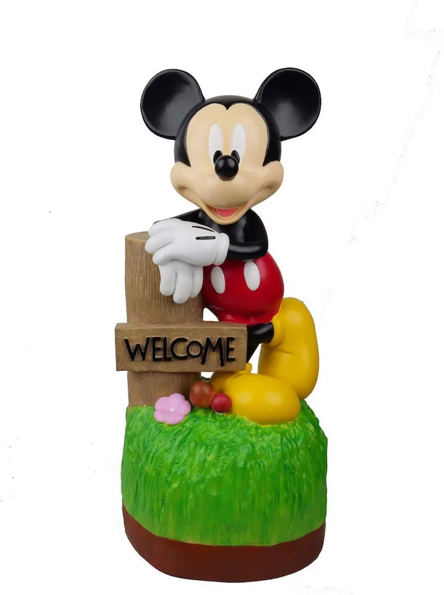 Disney Tuinbeeld Mickey Mouse Welcome