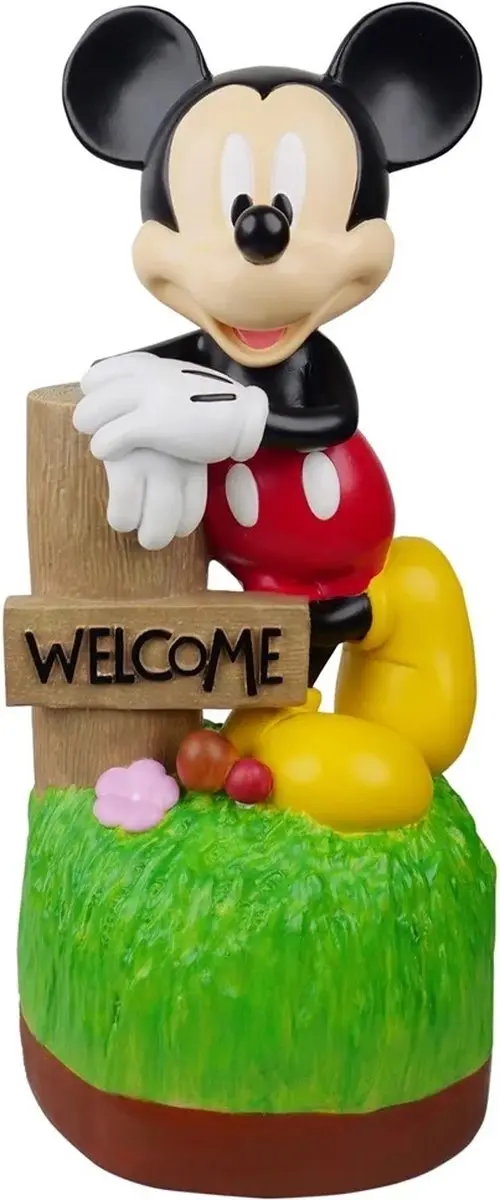 Disney Tuinbeeld Mickey Mouse Welcome