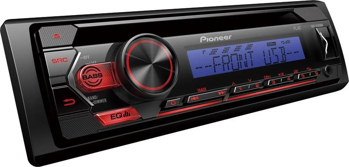 Pioneer DEH-S120UBB Autoradio - CD USB AUX 4x50W - Zwart - afbeelding 2 van 2