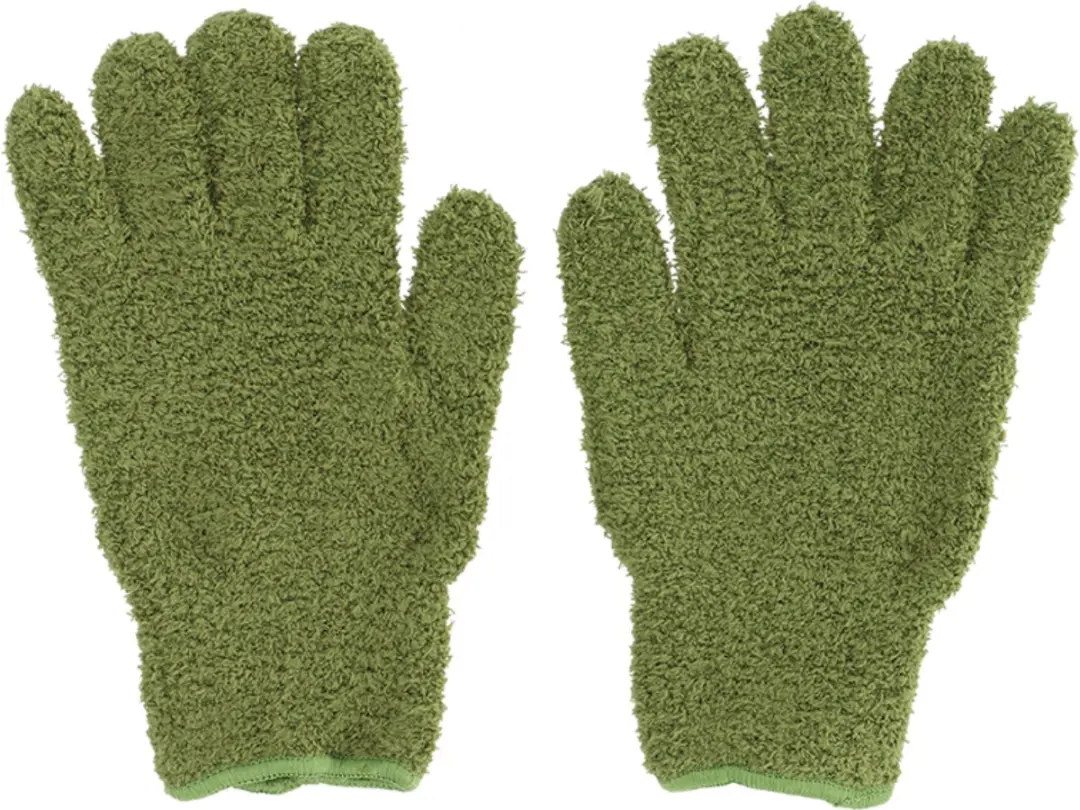 Esschert Design Groen Afstofhandschoenen