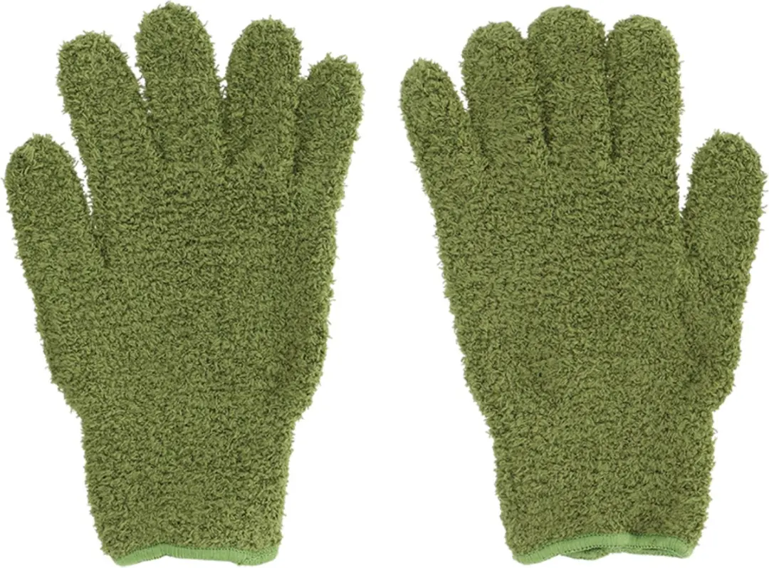 Esschert Design Groen Afstofhandschoenen - 2 Stuks