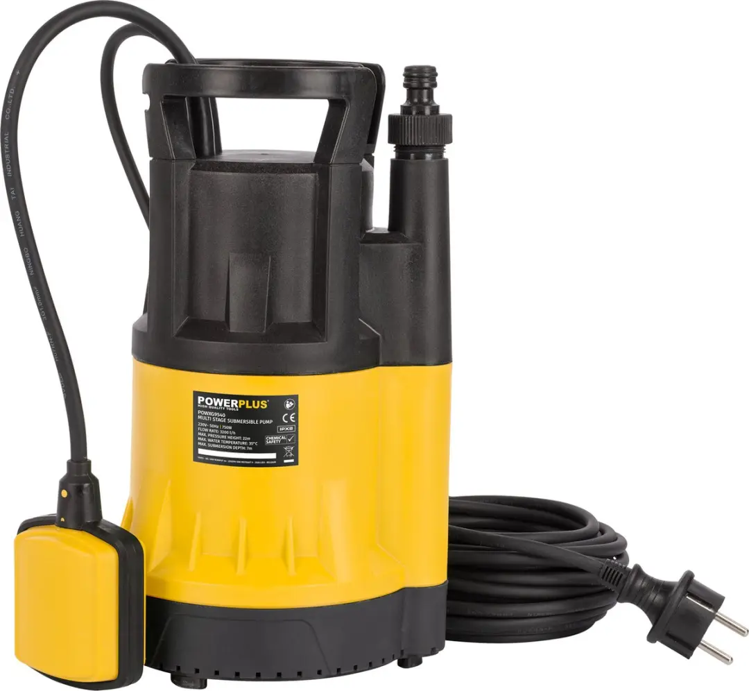 Powerplus POWXG9540 Meertraps Dompelpomp 750W - 3200 l/h
