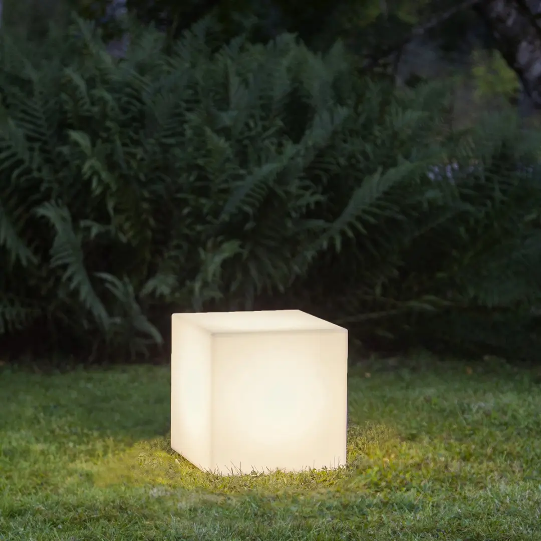 Star Trading Outdoor LED Sierkubus SQUARE - Wit