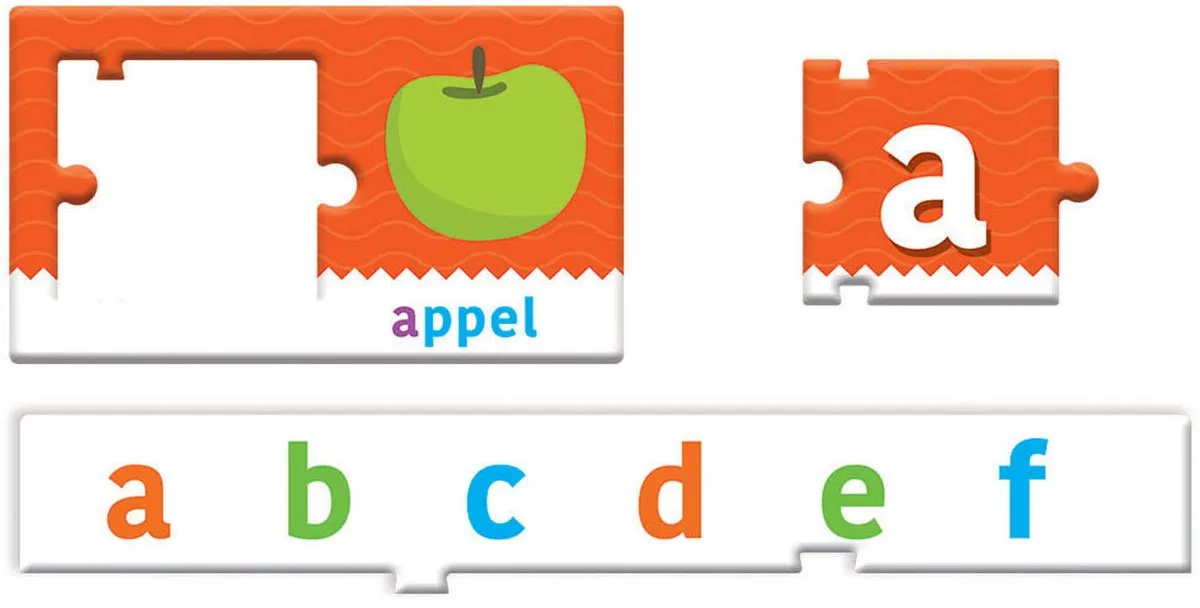 Clementoni Eerste Alfabet Letters Leren Puzzelspeelgoed 56178