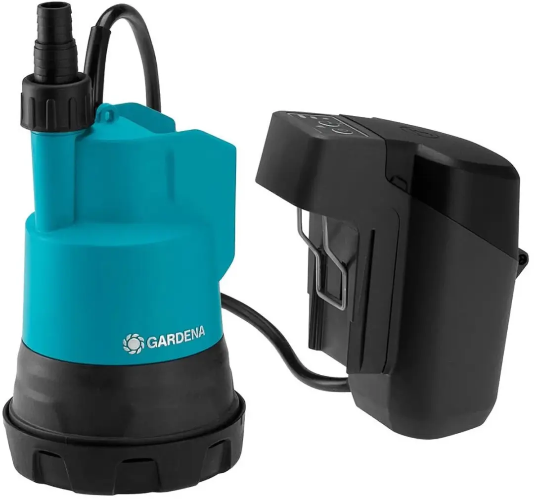 Gardena BatteryClear 2000/2 18V Accu Dompelpomp - 2000 l/u