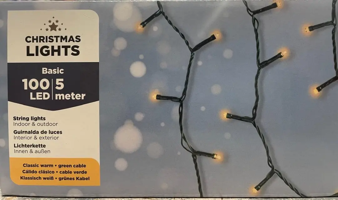 Lumineo Kerstboomlampjes Warm Wit