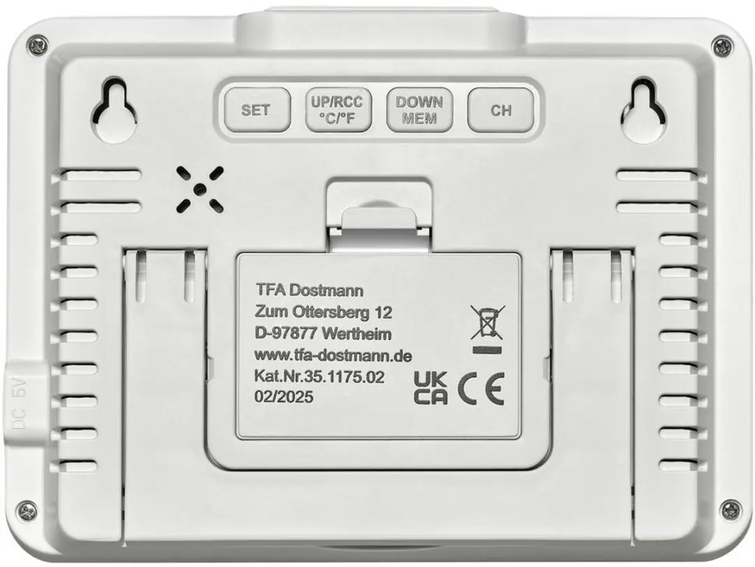 TFA Dostmann METEO SKY 35.1175.02 Draadloos Weerstation - 3 Sensoren - Wit