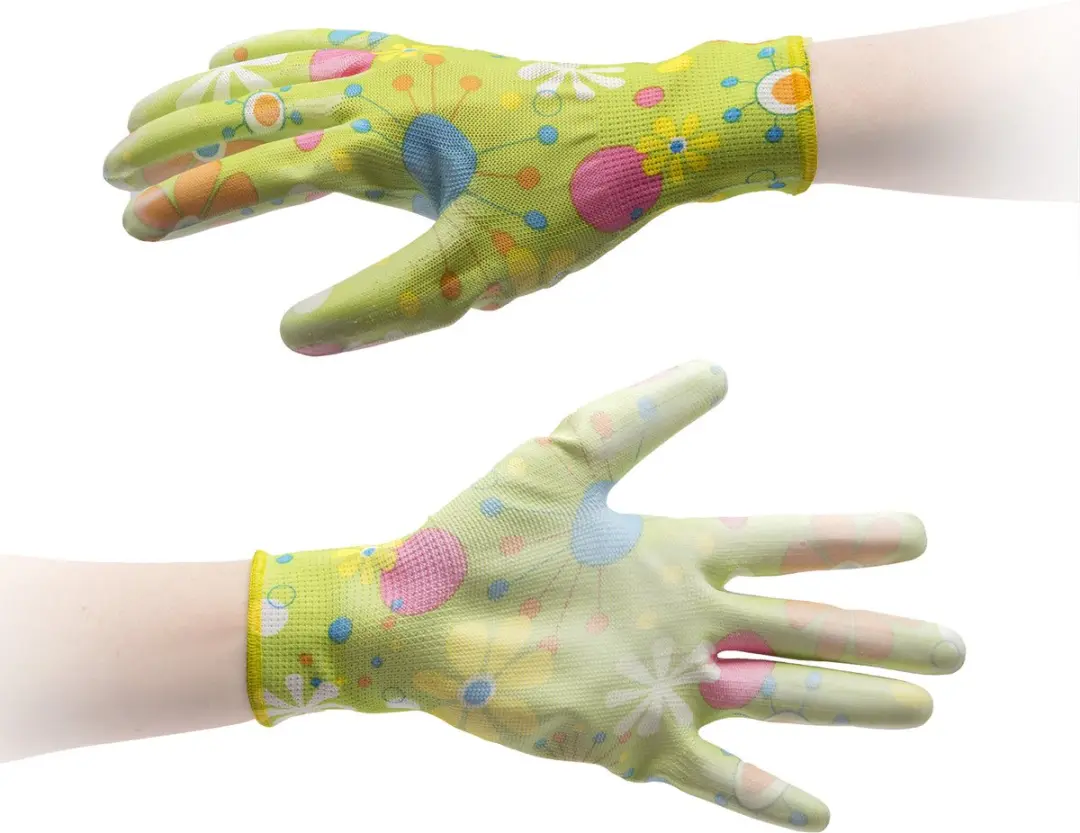 Handy Tuinhandschoenen Dames L - 3 Paar - Multi - afbeelding 6 van 6