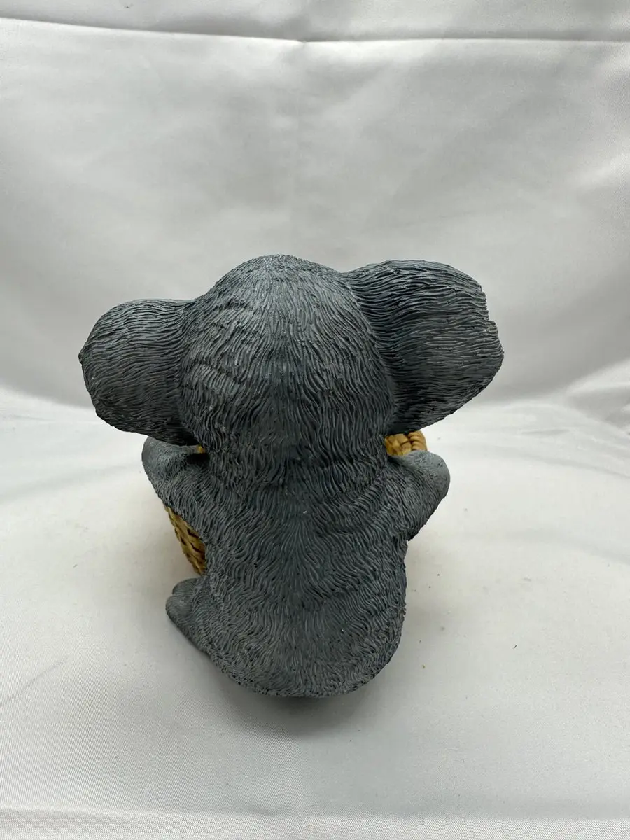Impuls Koala Plantenhouder Polyresin - 15x11cm - Grijs