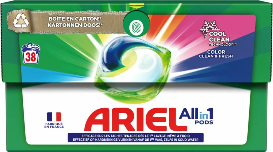 Ariel All-in-1 Pods Color 38 Stuks - afbeelding 3 van 3