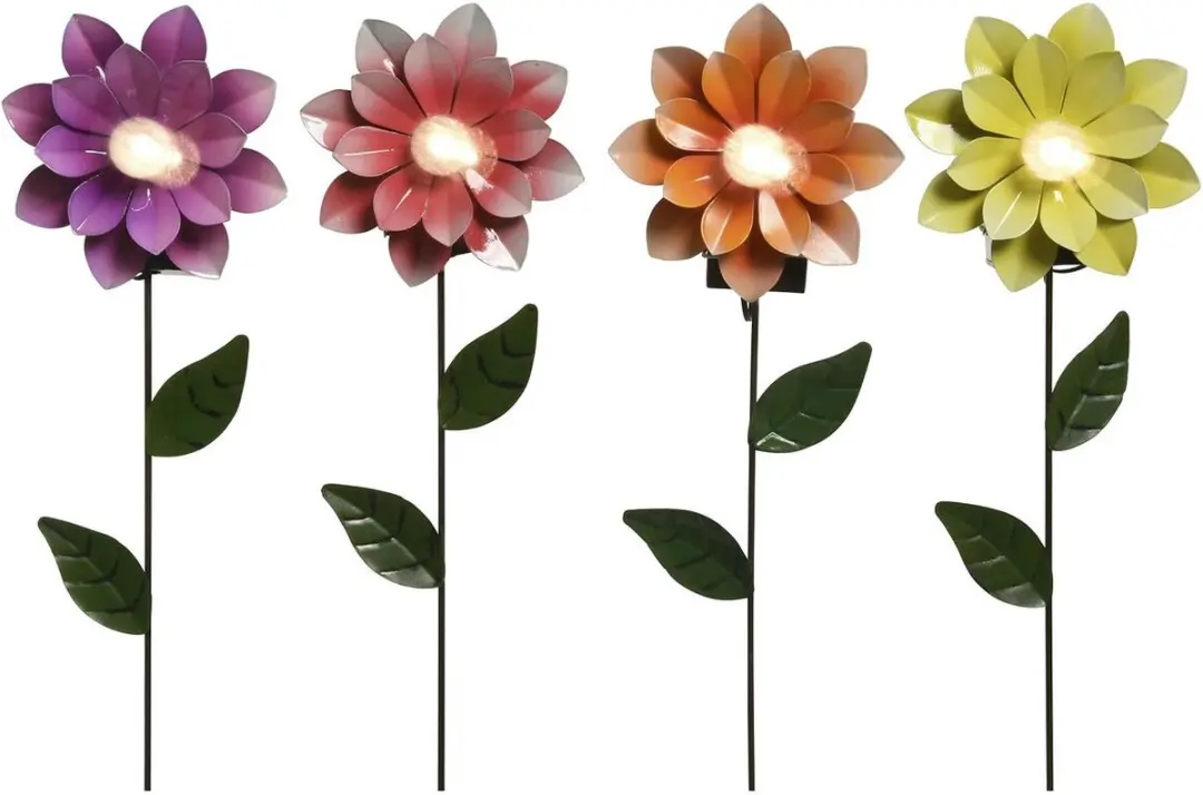 Lumineo Bloem Zon 11x6x49,5cm