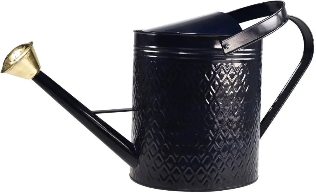Kaemingk Decoratieve Gieter Vintage Blauw-Goud