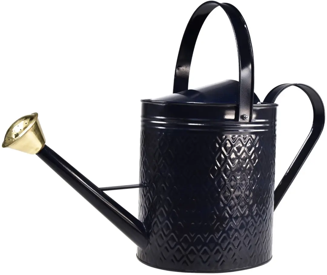 Kaemingk Decoratieve Gieter Vintage Blauw-Goud