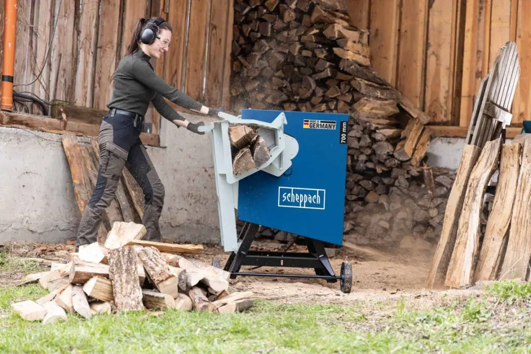 Scheppach Wipzaag HS720 4500W - Brandhoutzaag Ø24cm