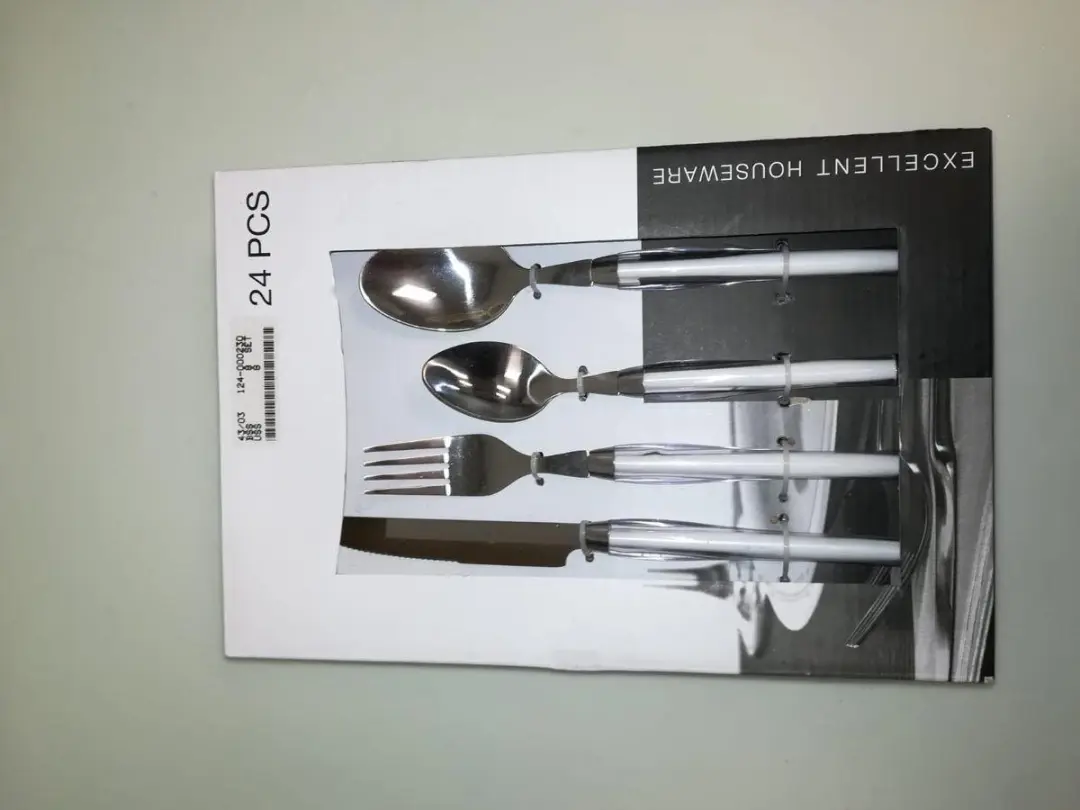 Excellent Houseware Bestekset 24-delig - Wit