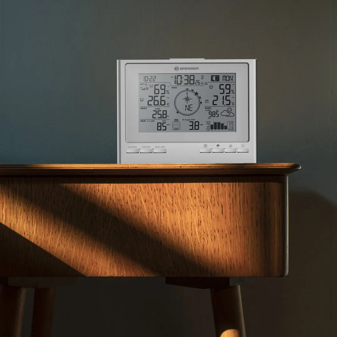 Bresser Weerstation Basisstation 7003100 - Zilver