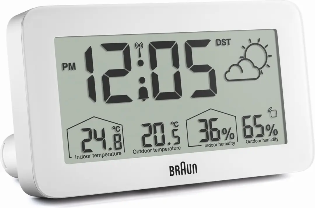 Braun BC13WP-DCF Weerstation - Wit