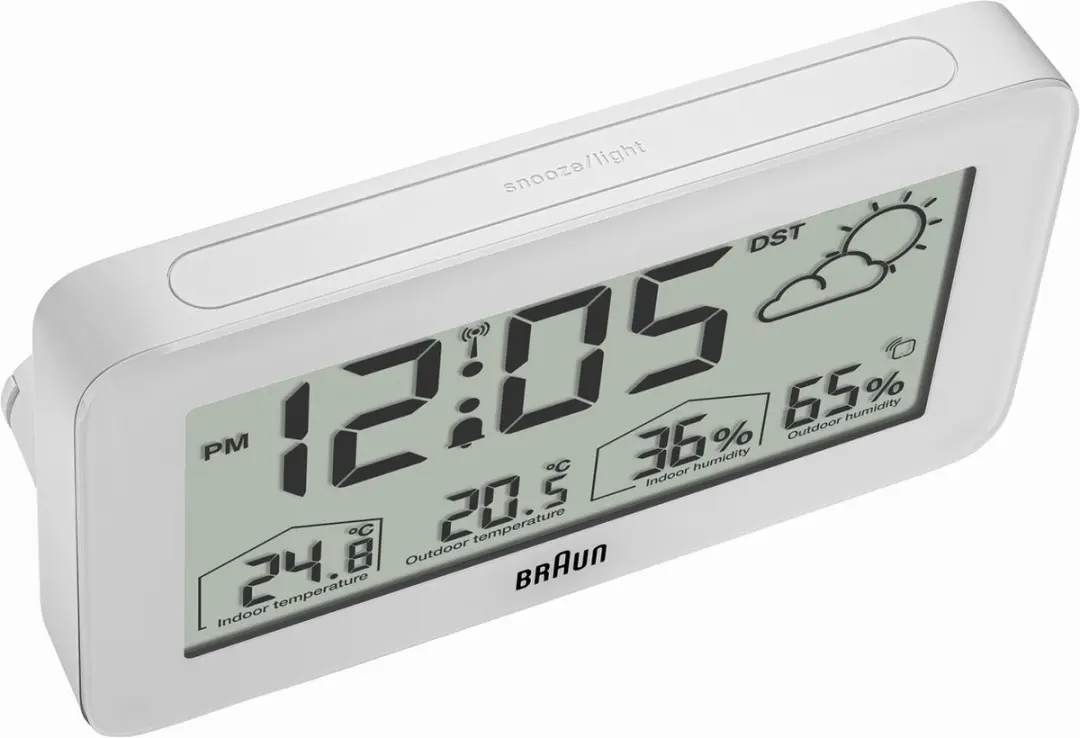 Braun BC13WP-DCF Weerstation - Wit