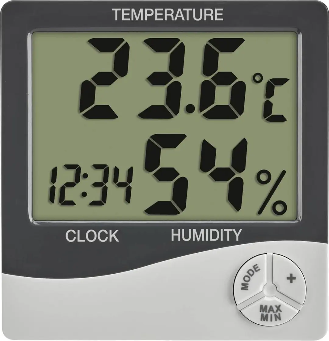 TFA Dostmann Thermo- en Hygrometer Wit