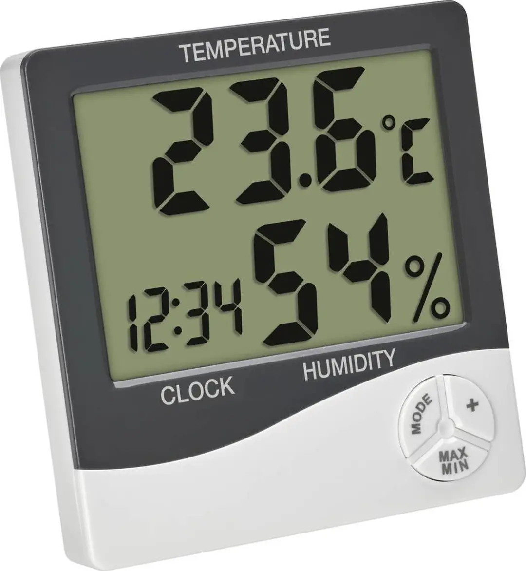 TFA Dostmann Thermo- en Hygrometer Wit