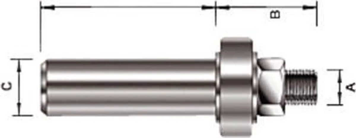 Makita D-12108 Spindel S12 - Staal