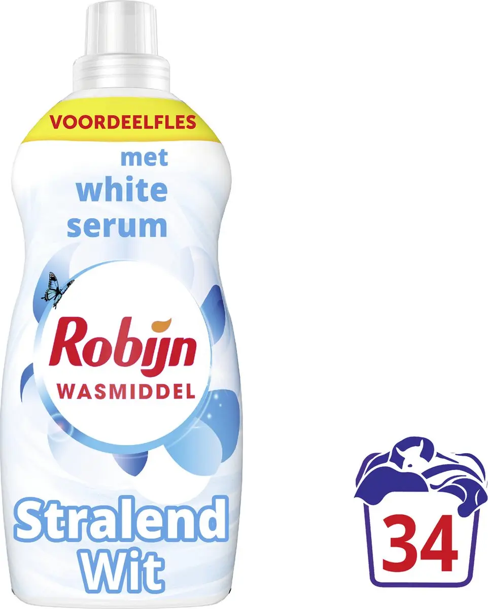 Robijn Classics Stralend Wit Vloeibaar Wasmiddel 34 Wasbeurten - afbeelding 6 van 6