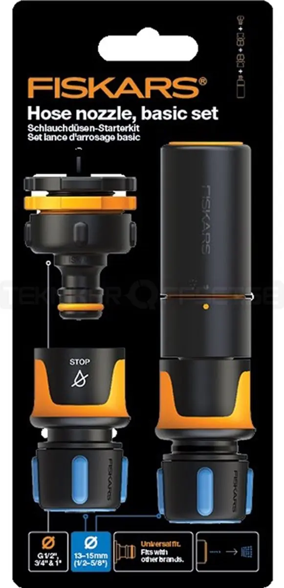 Fiskars Tuinspuit Basisset
