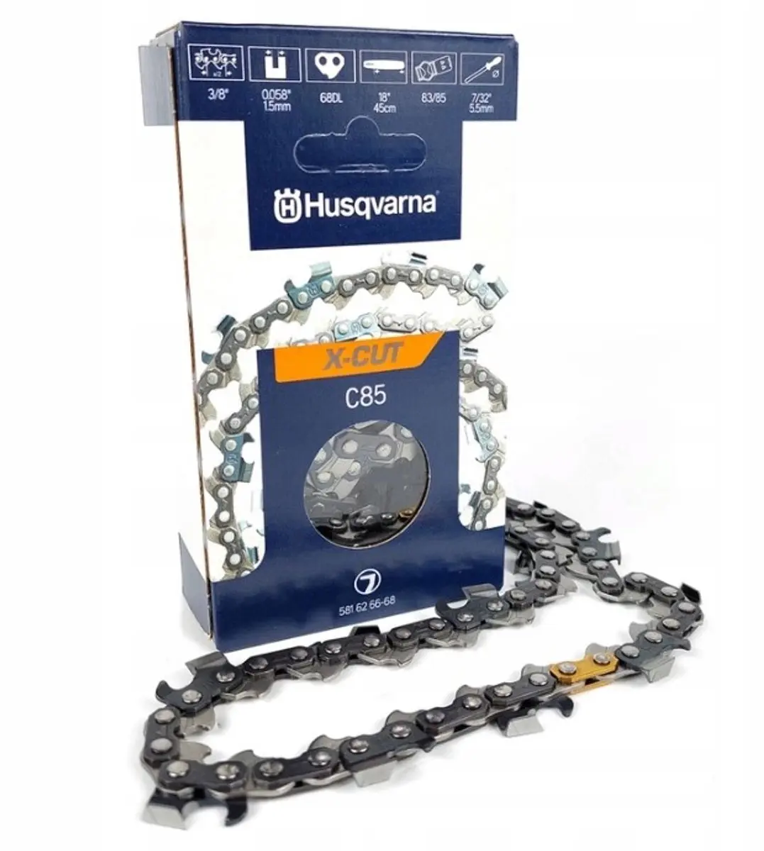 Husqvarna C85 X-Cut Zaagketting 68 Schakels