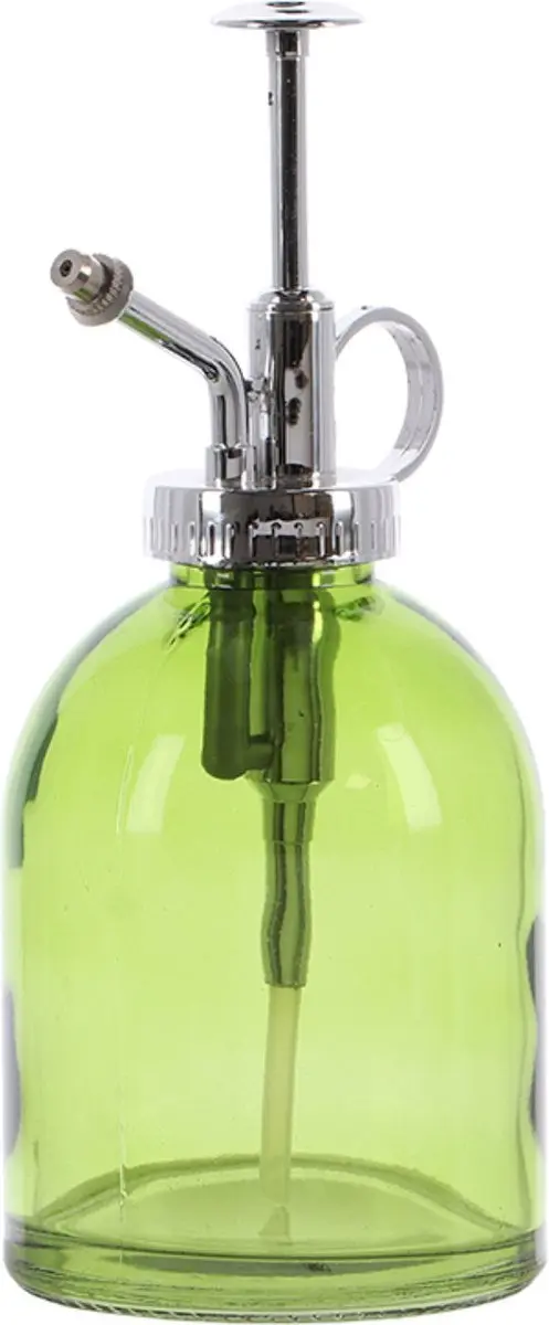 Esschert Design Plantenspuit Glas 18,5cm - Smaragdgroen
