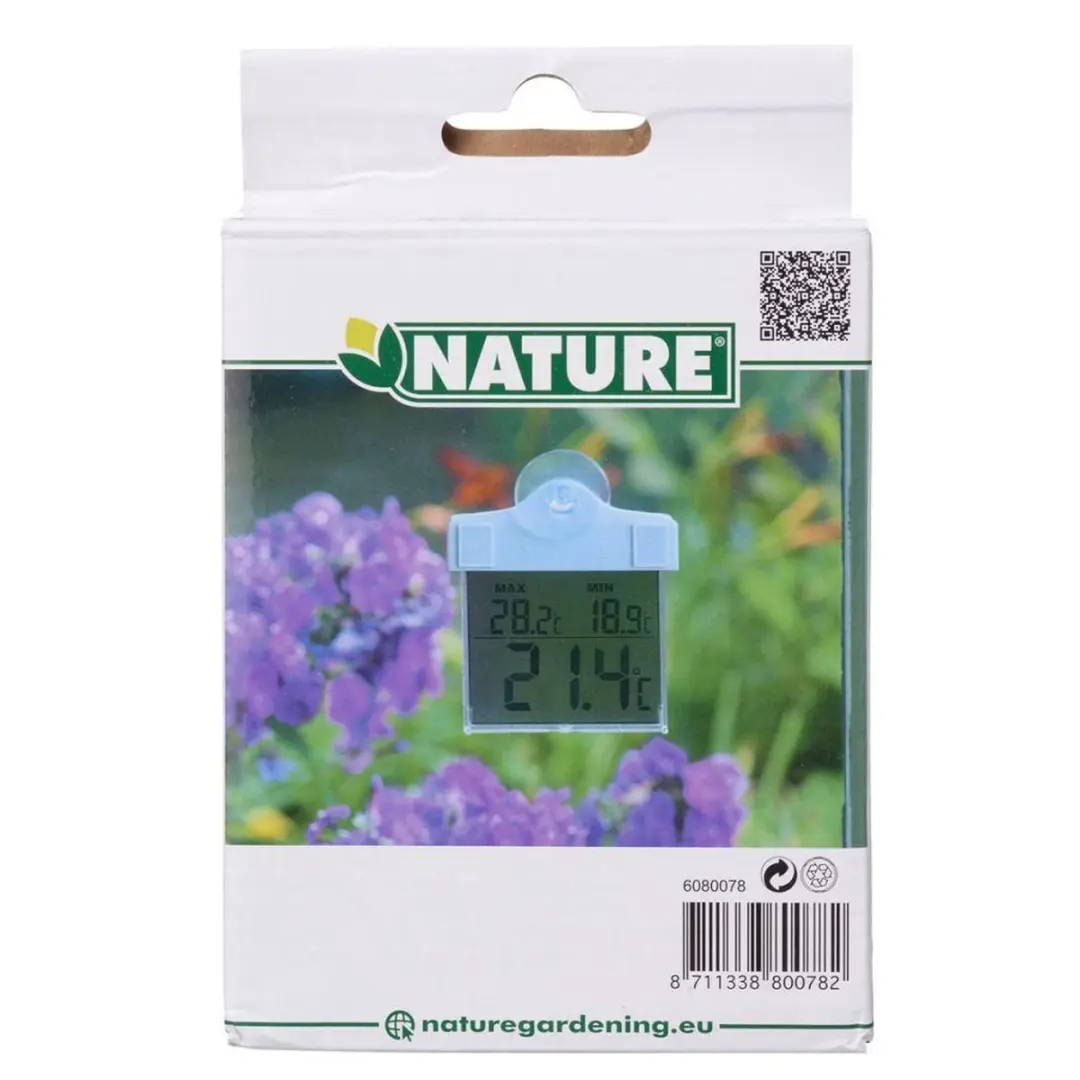 Nature Raamthermometer Digitaal - Min-Max