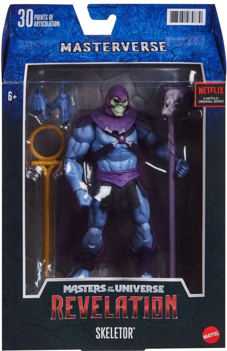 Mattel Masters Of The Universe Skeletor Masterverse Action Figure 18cm - Bonte kleuren