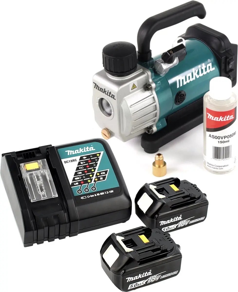 Makita DVP180RT Vacuümpomp 18V - 50 l/h
