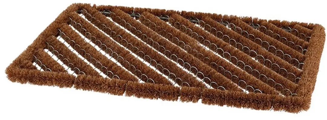 Esschert Design Spiraal- en Kokosvezel Deurmat - 1 Stuk - Bruin