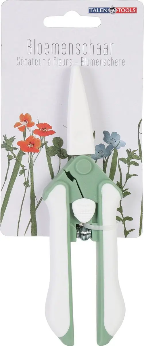 Talen Tools Bloemenschaar Koolstofstaal - Groen