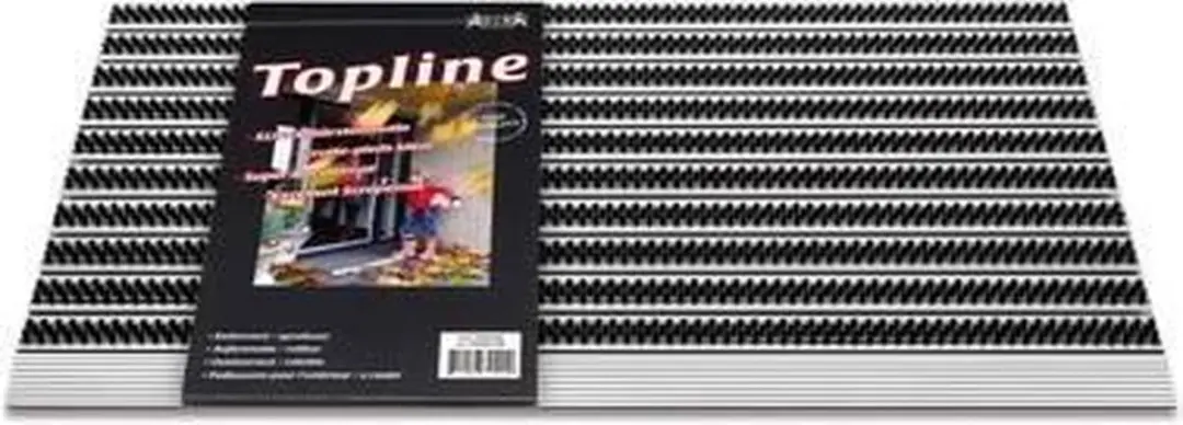 Hamat Topline Buiten Deurmat 50x80cm - Zwart
