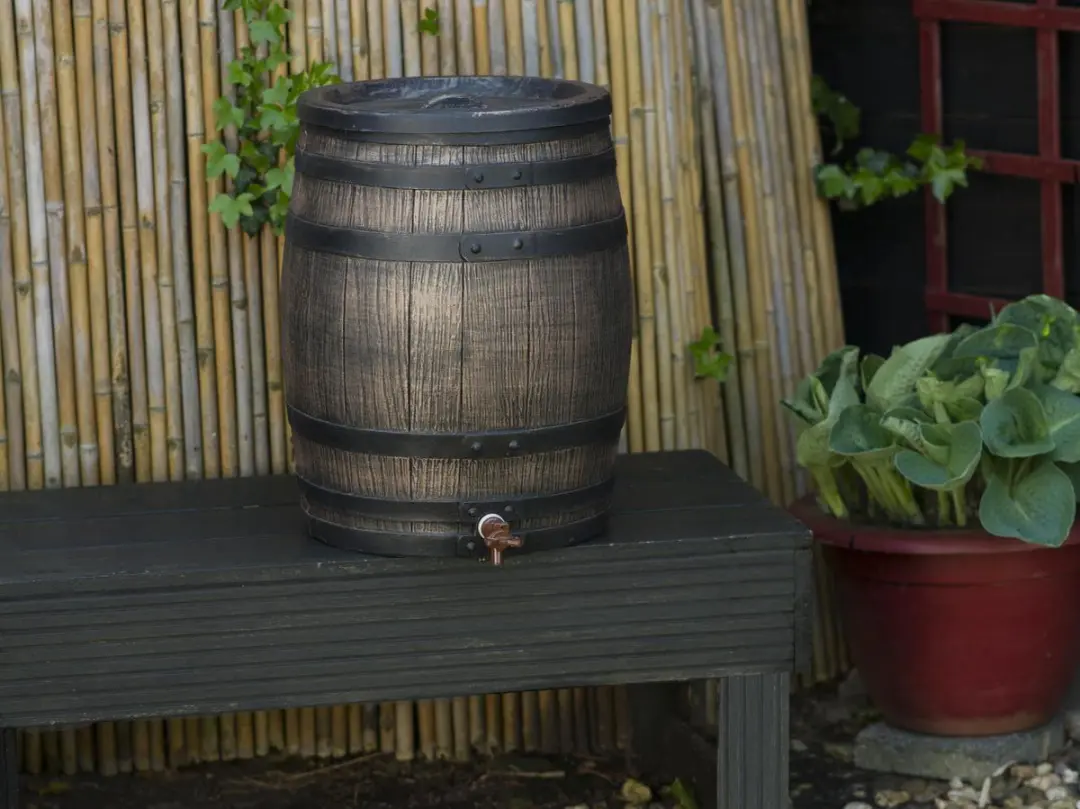 Nature Regenton Whiskyvat 50L - Houtlook