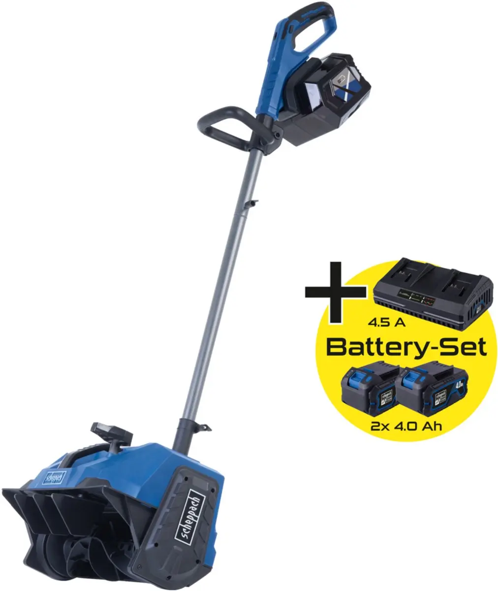 Scheppach BC-SNB410-X Accu Sneeuwfrees - 40V Set 2x Accu & Laadstation