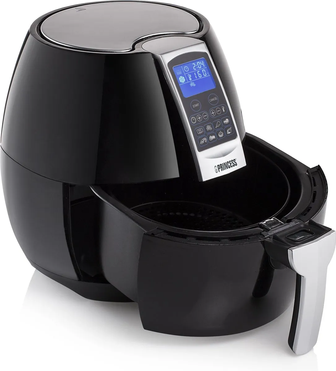 Princess Digitale Airfryer XL 182020 - 1500W - 3.2L - 8 Programma's - Zwart