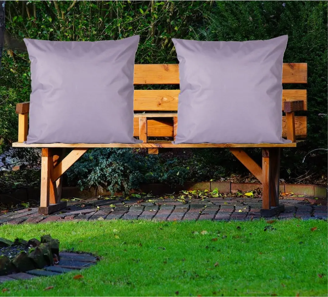 Anna's Collection Buiten Sierkussens 4 Stuks - 60x60cm - Lila