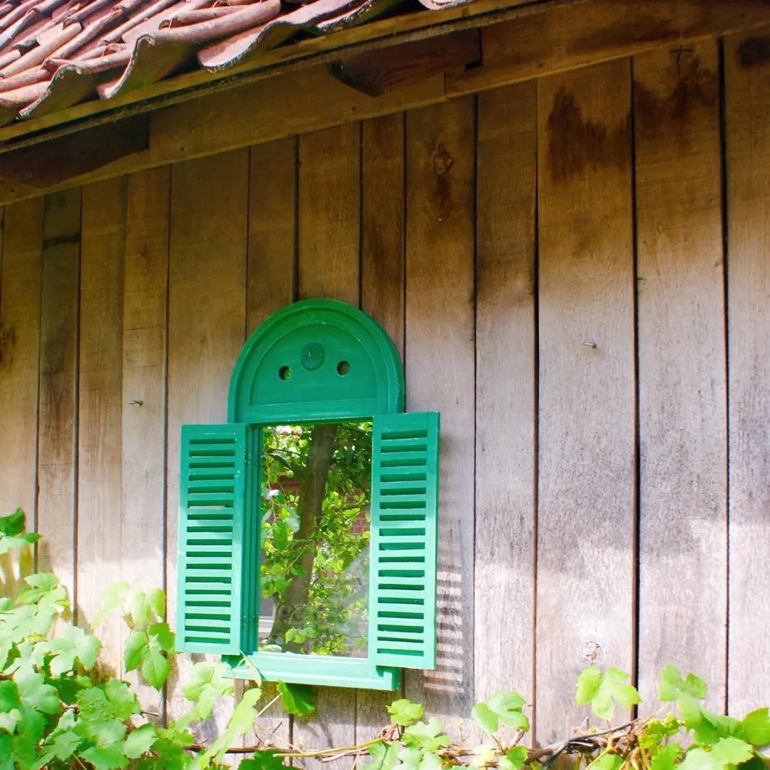 Esschert Design Tuinspiegel Luiken - Groen