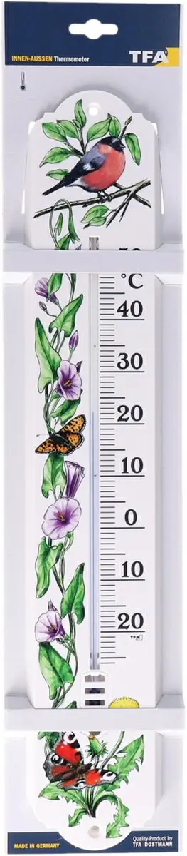 TFA Dostmann 12.3040.20 Thermometer - Wit Bloemen