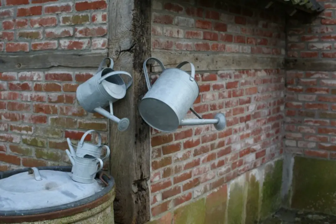 Esschert Design Oud Zink Gieter 0,75L - Grijs