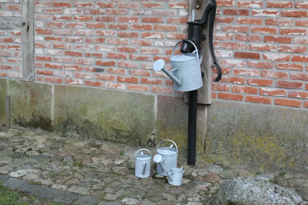 Esschert Design Oud Zink Gieter 0,75L - Grijs