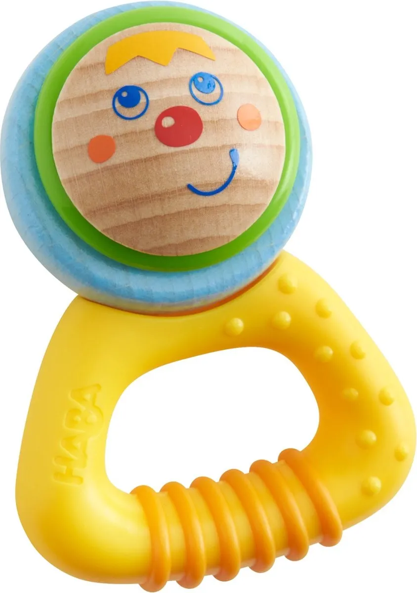 Haba Rammelaar Kabouter Pina Geel 9cm