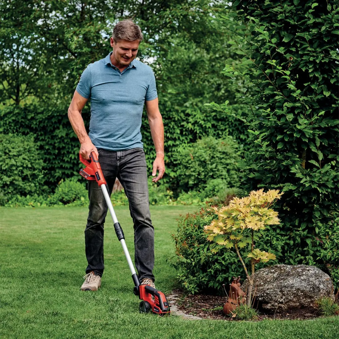 Einhell Accu Gras-/Heggenschaar GE-CG 18/100 Li T Kit - 18V - 10/20cm - afbeelding 6 van 6