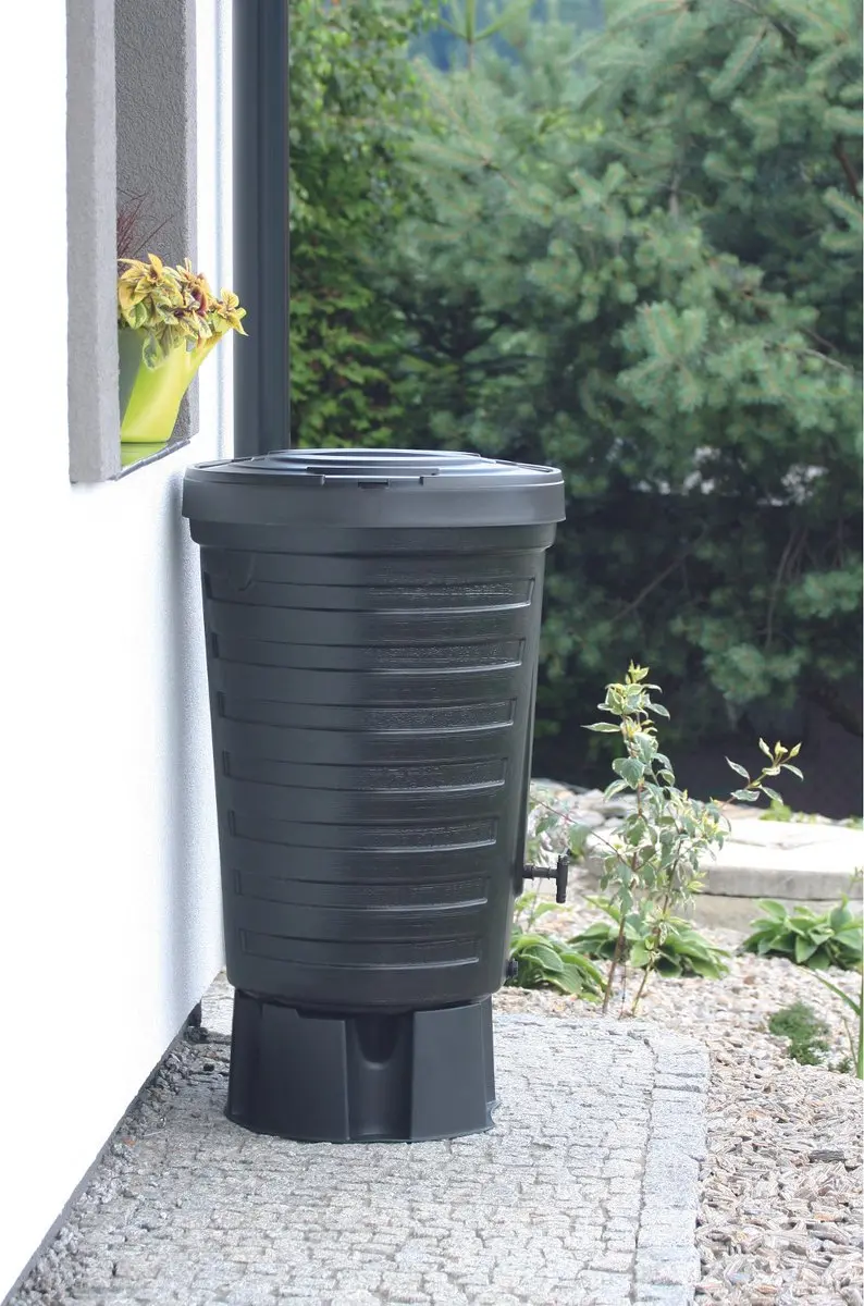 Prosperplast Regenwatertank 210L - Zwart