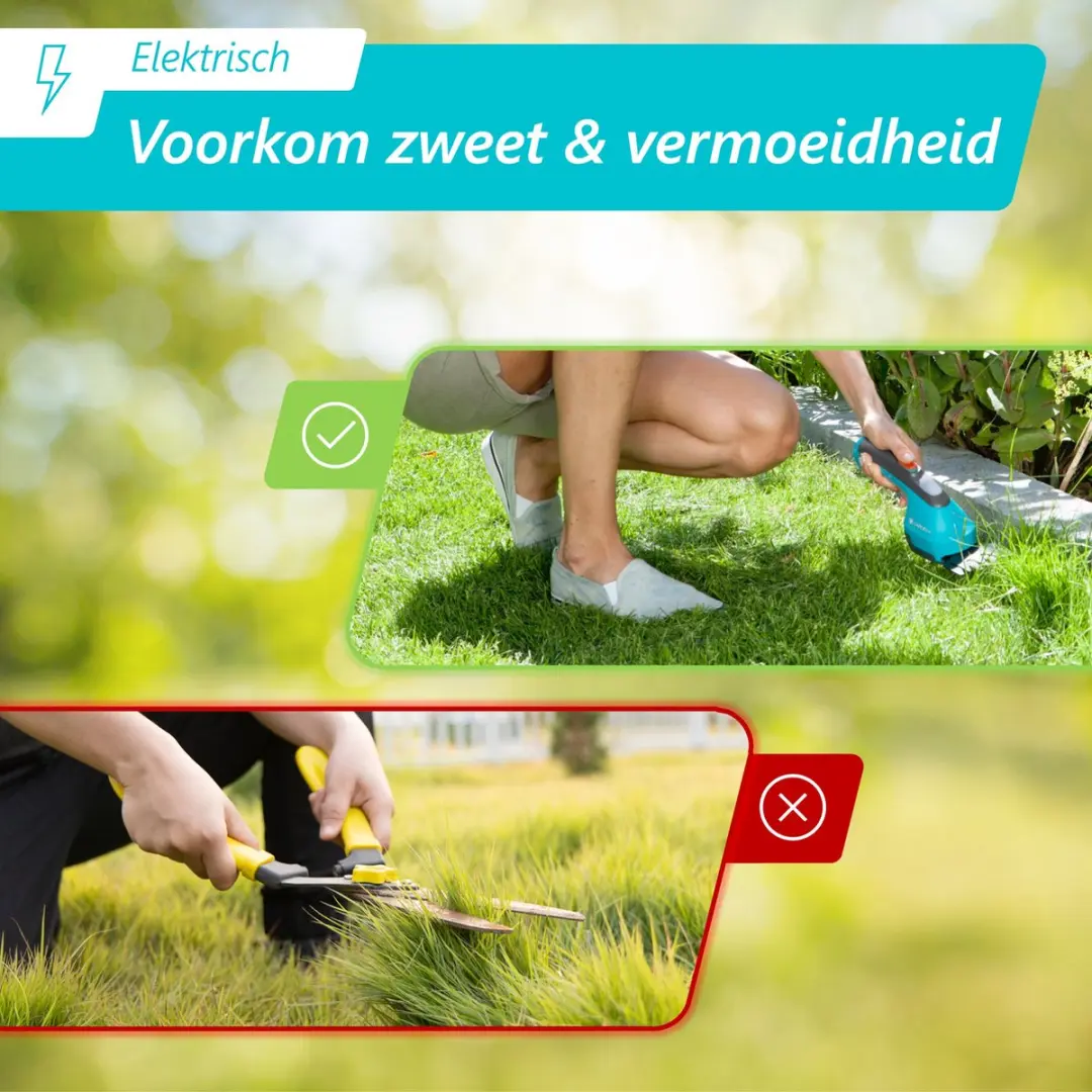 Gardena AccuCut Li Grasschaar 8cm