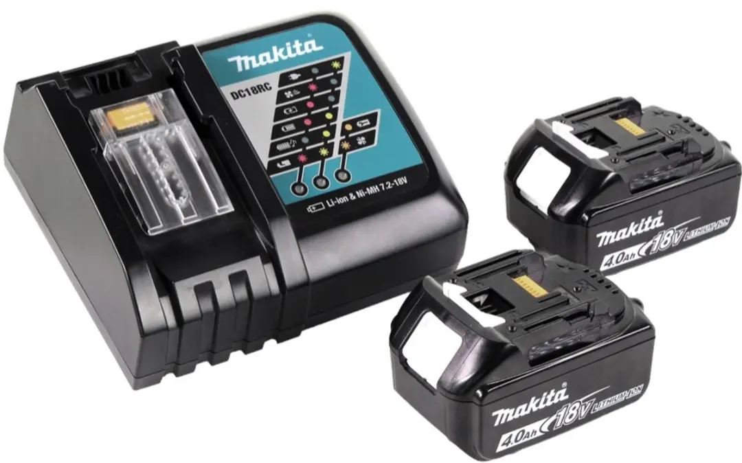 Makita DUB 362 RM Accubladblazer - 2x 4.0Ah Accu + Lader